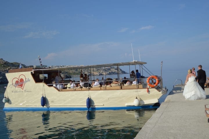Rhodes boat cruises around Kallithea