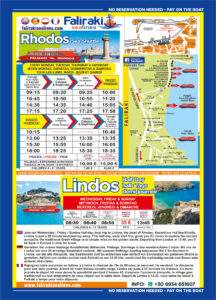 Faliraki to Rhodes by boat