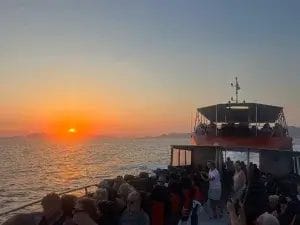 symi sunset cruise