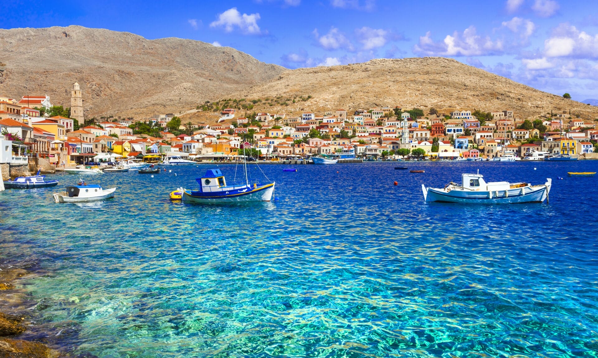 Express Boat Rhodes to Chalki w. Swim-Stop